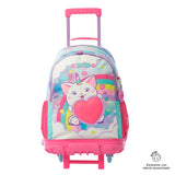 Morral con ruedas Niña Sweety Heart L