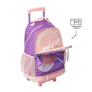 Morral ruedas Niña Unispace L Morado