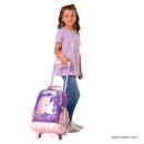 Morral ruedas Niña Unispace M Morado
