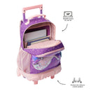 Morral ruedas Niña Unispace M Morado