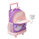 Morral ruedas Niña Unispace M Morado