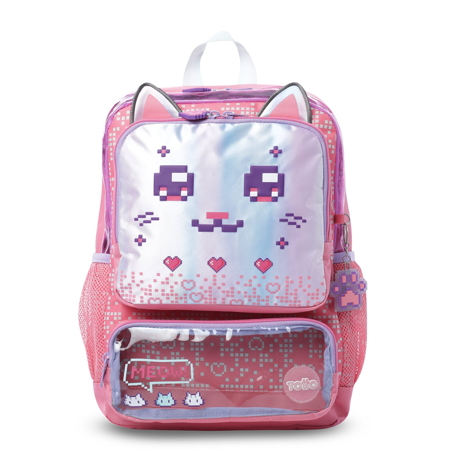 Morral para Niña Andy Cat Mediano Rosado