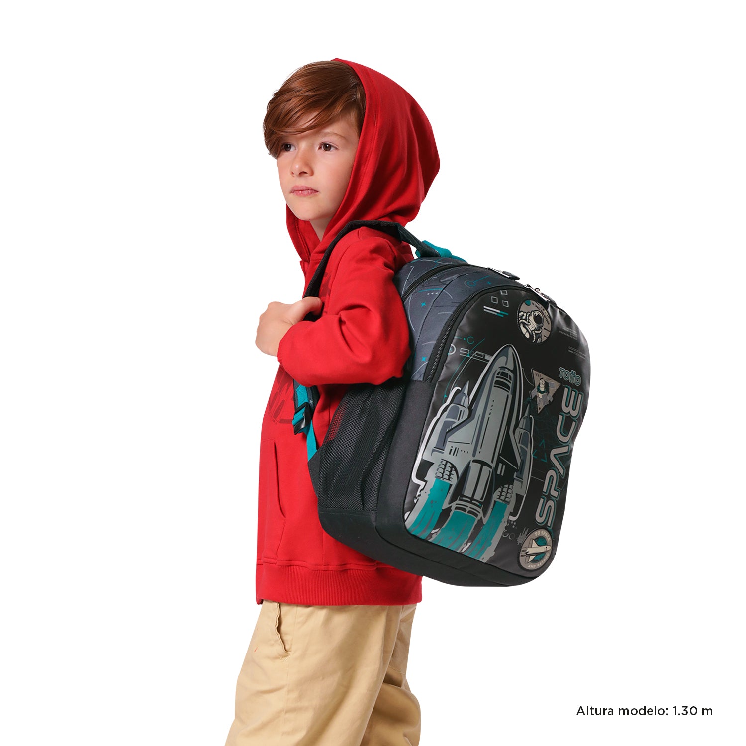 Morral para Niño Apolo M color Gris