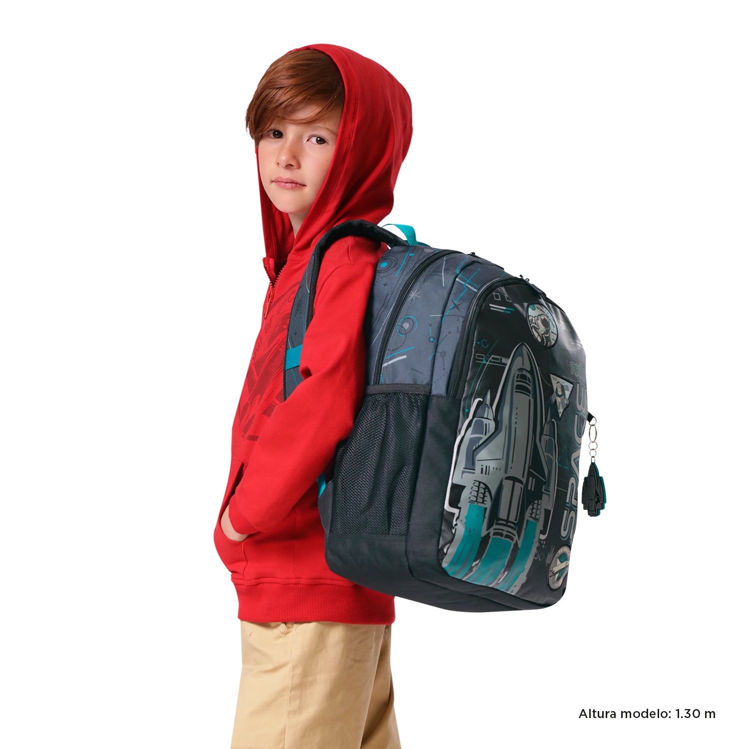 Morral para Niño Apolo L color Gris