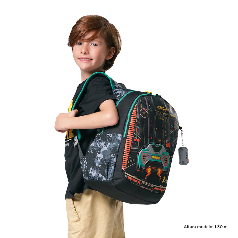 Morral para Niño Best Game M Negro