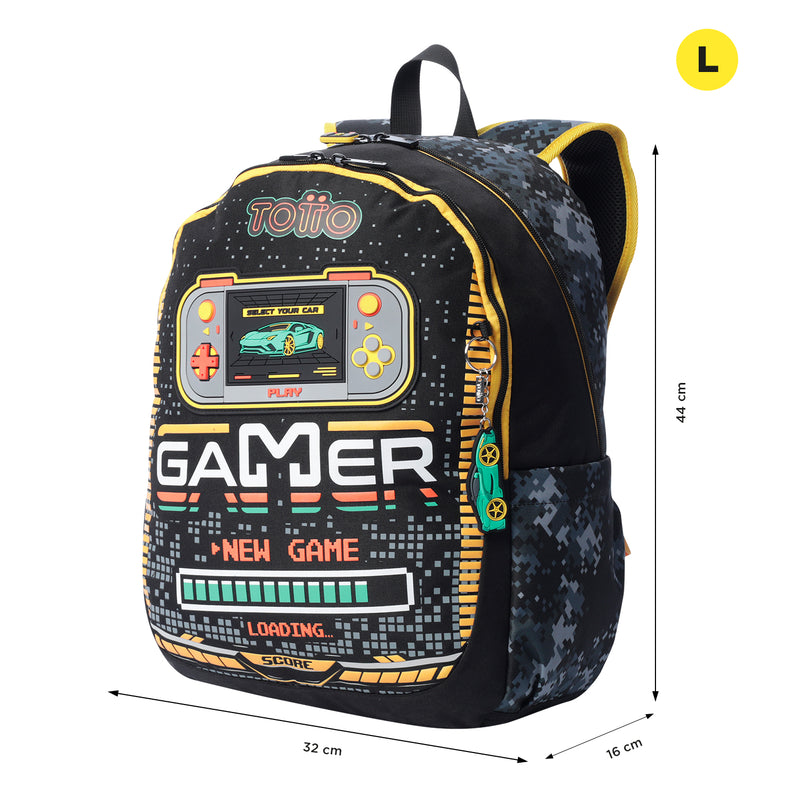 Morral para Niño Best Game L Negro