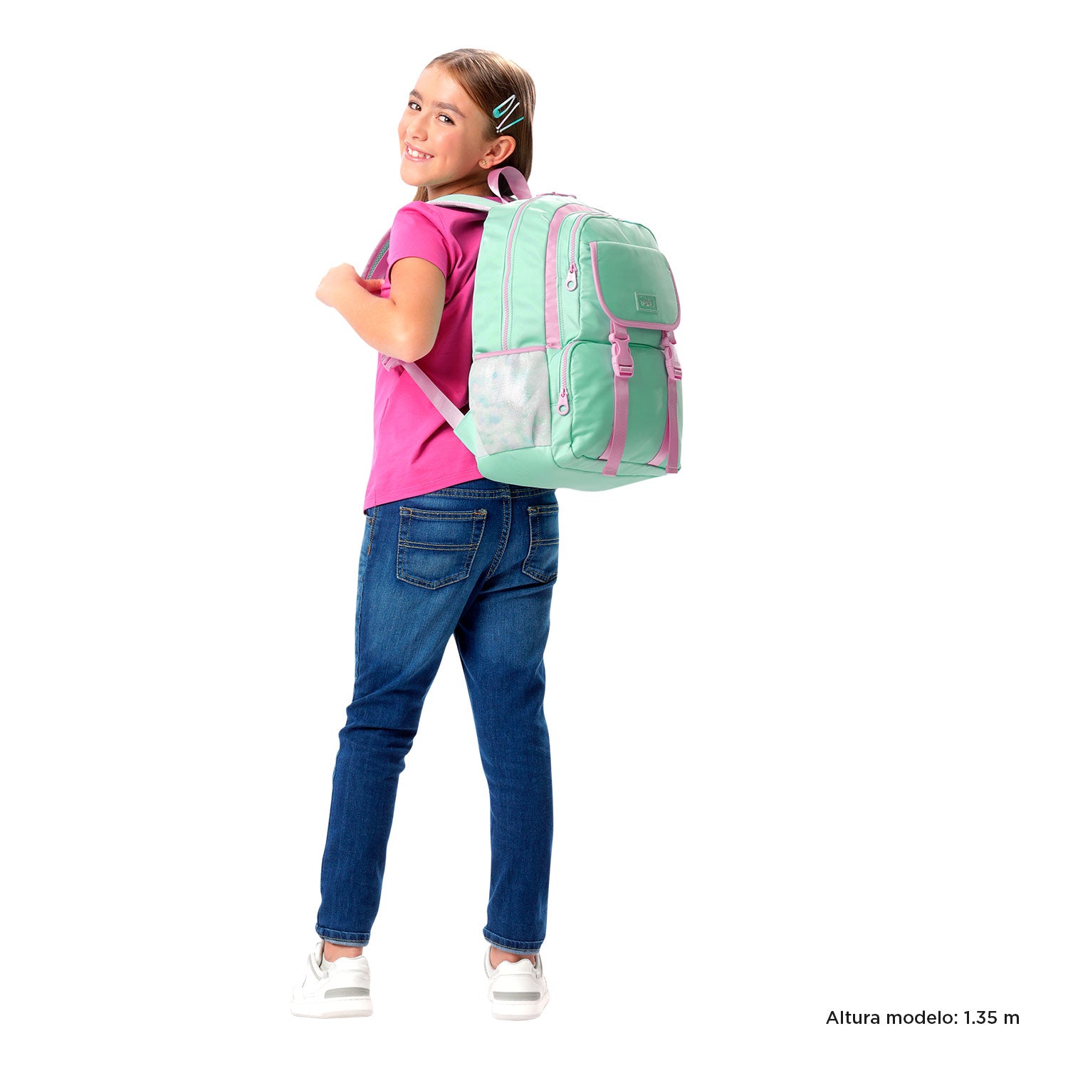 Morral para Niña Cluw Mediano Verde