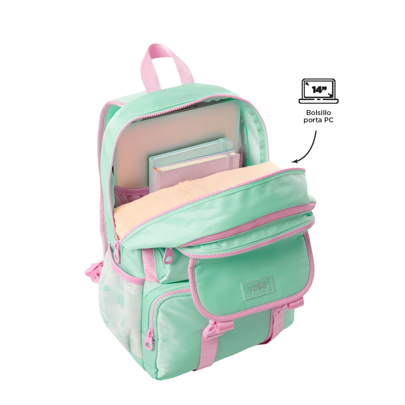 Morral para Niña Cluw Mediano Verde