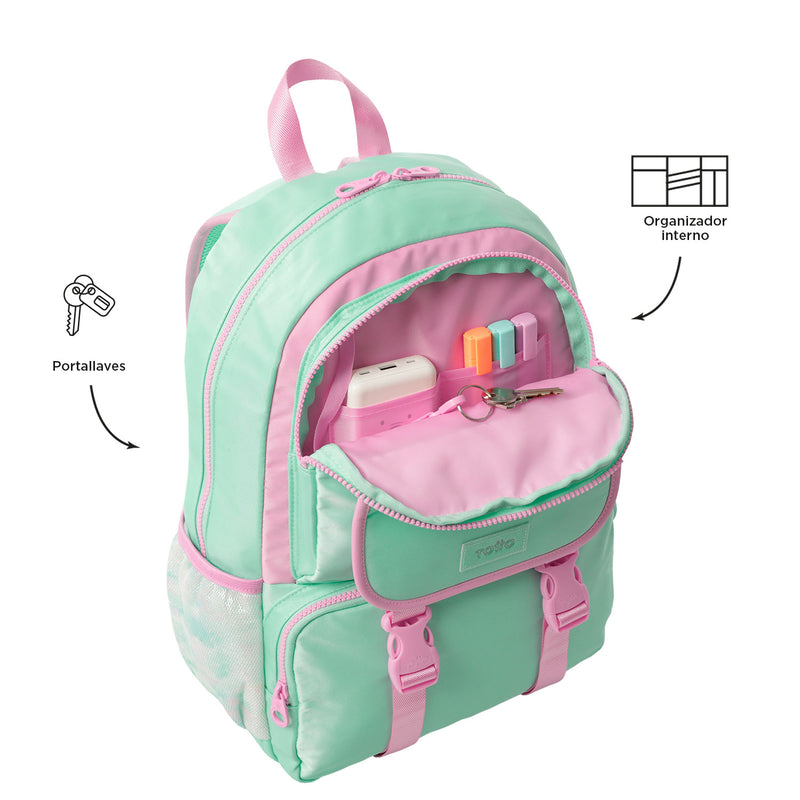 Morral para Niña Cluw Mediano Verde