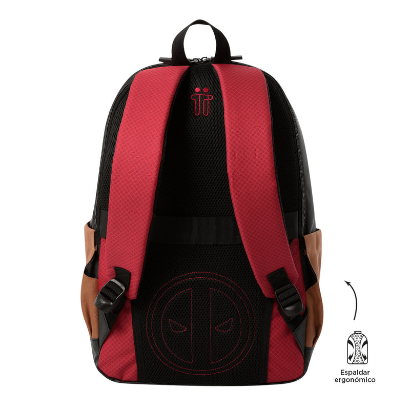 Morral para Hombre Dead Pool Grande Negro