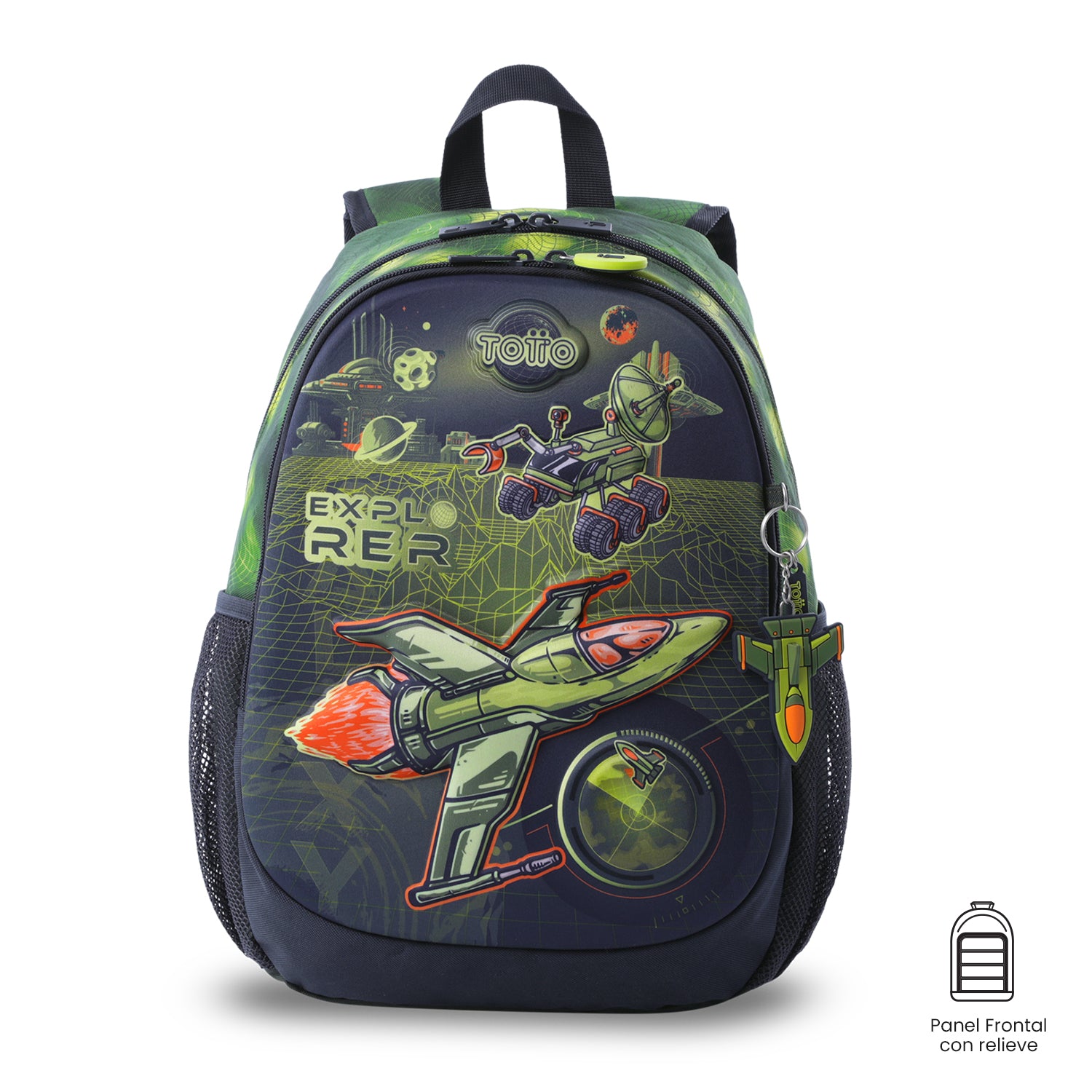 Morral para Niño Explorer Ship Mediano Verde – Totto Panamá