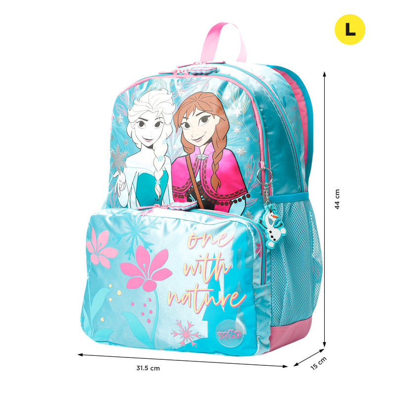 Morral para Niña Frozen Destiny L Azul