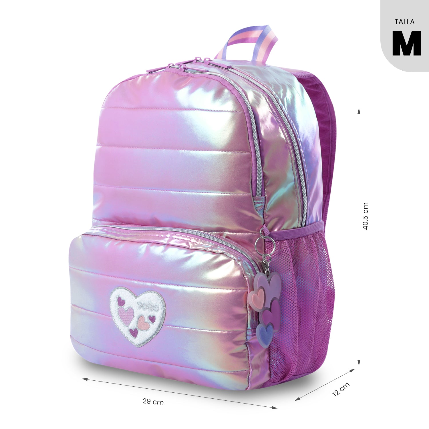 Morral para Niña Glowy Mediano color Morado