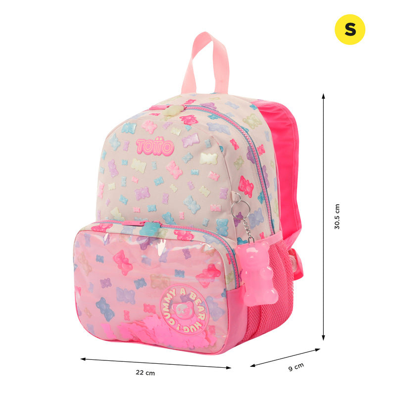 Mochila Para Niña Gummy Bear S Rosado