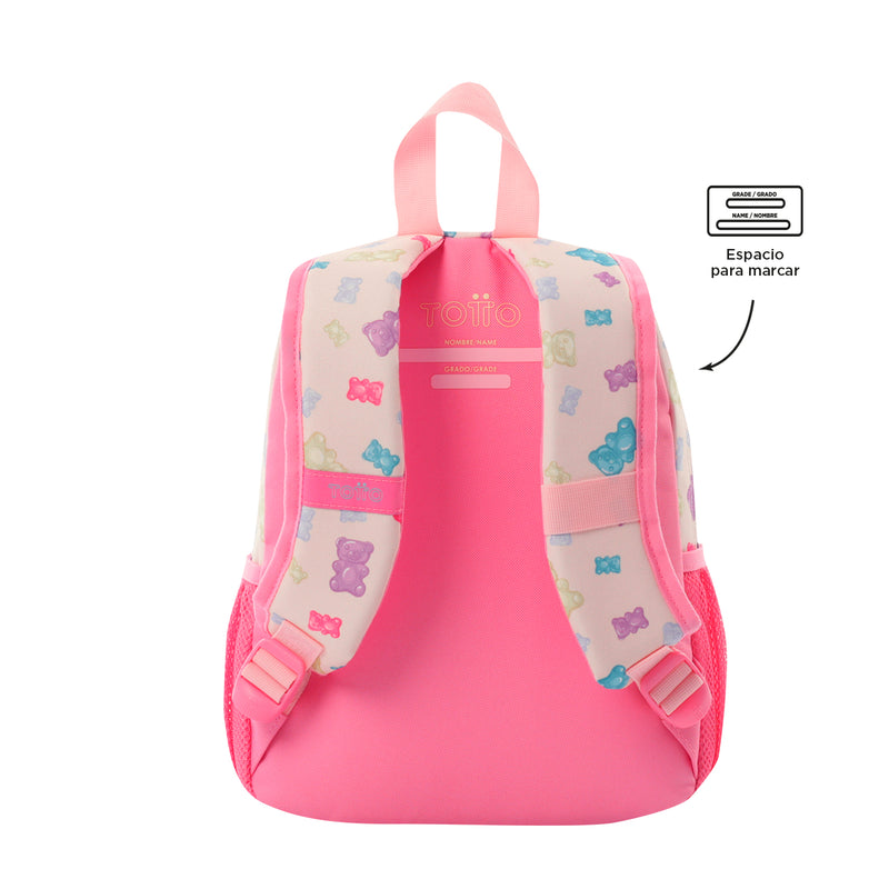 Mochila Para Niña Gummy Bear S Rosado