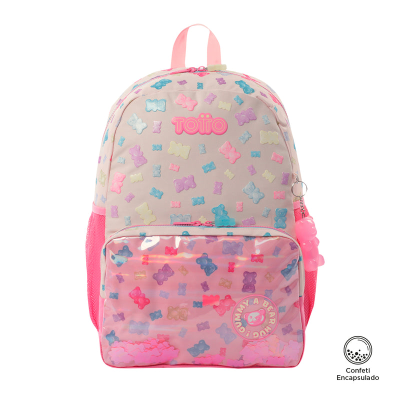 Mochila para Niña Gummy Bear Rosado