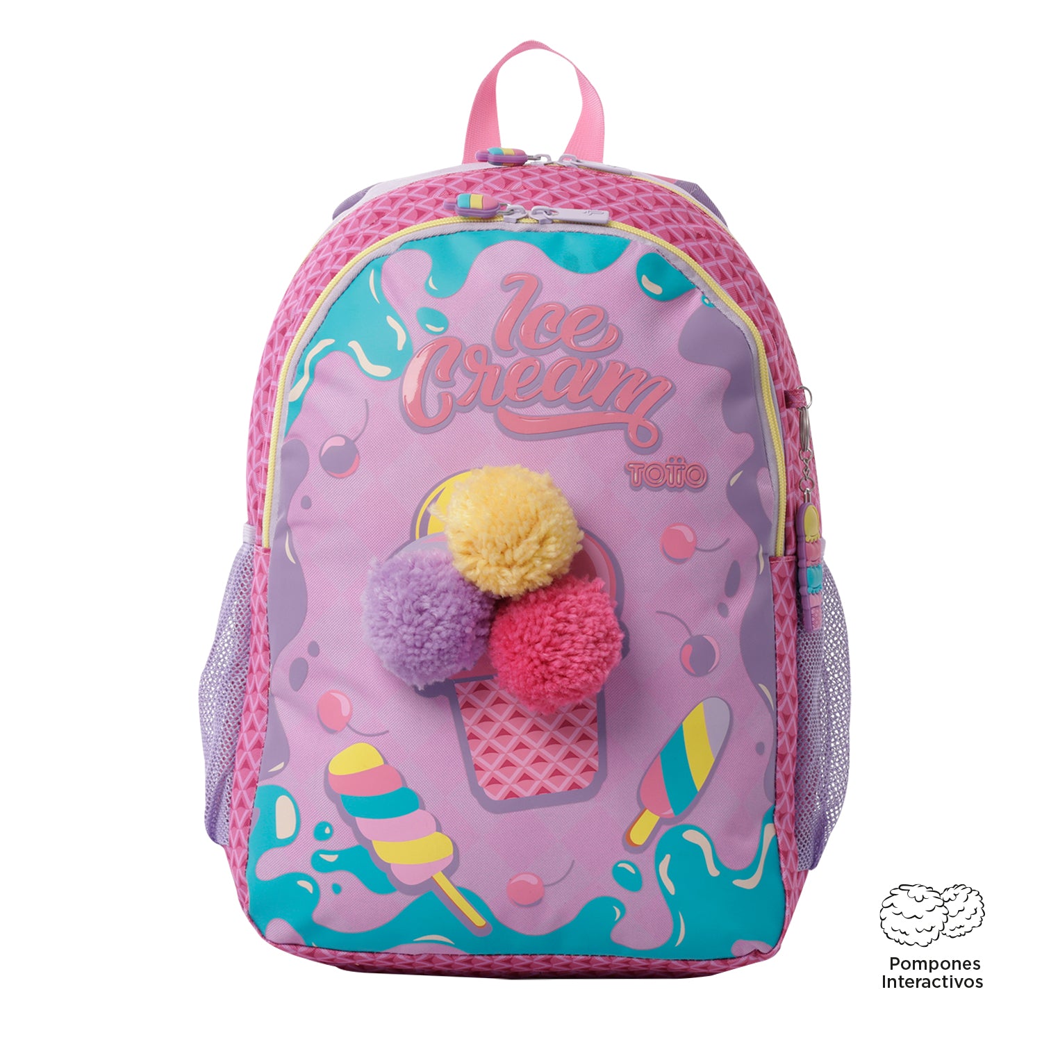 Morral para Niña Ice Pop L Rosado