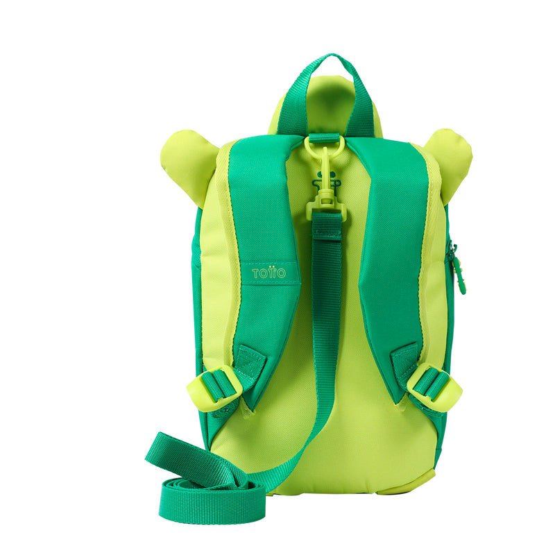 Mochila para niña cornejo color verde talla XS