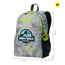 Morral para Niño Jurassic World Mediano Gris