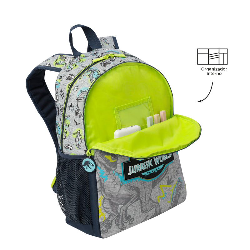 Morral para Niño Jurassic World Mediano Gris