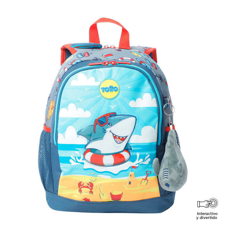 Morral para Niño Little Surfer M Gris