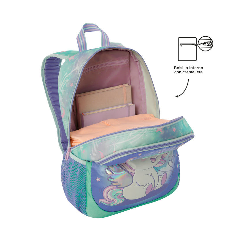 Morral para Niña Magic Dreams Mediano Verde