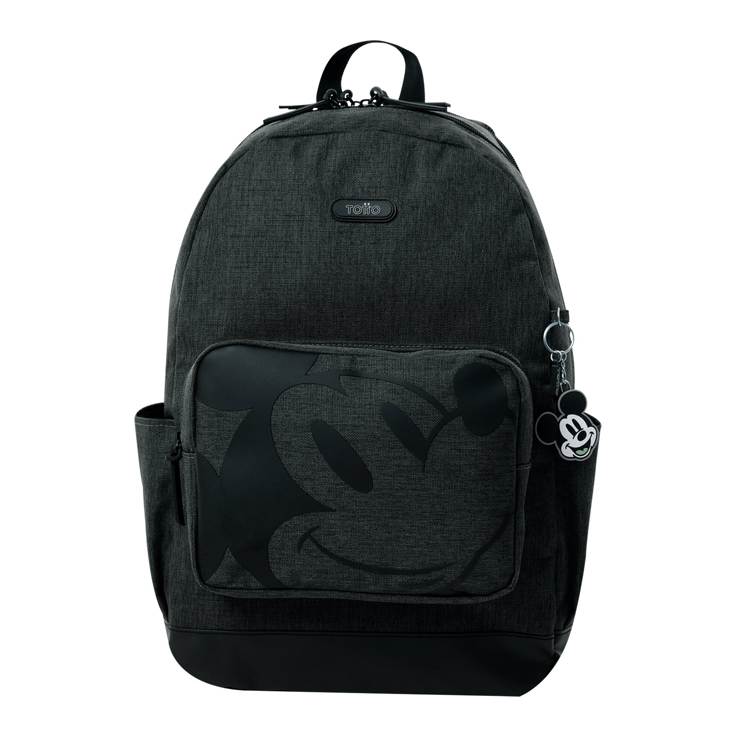 Morral para Hombre Mickey Melange Mediano Gris