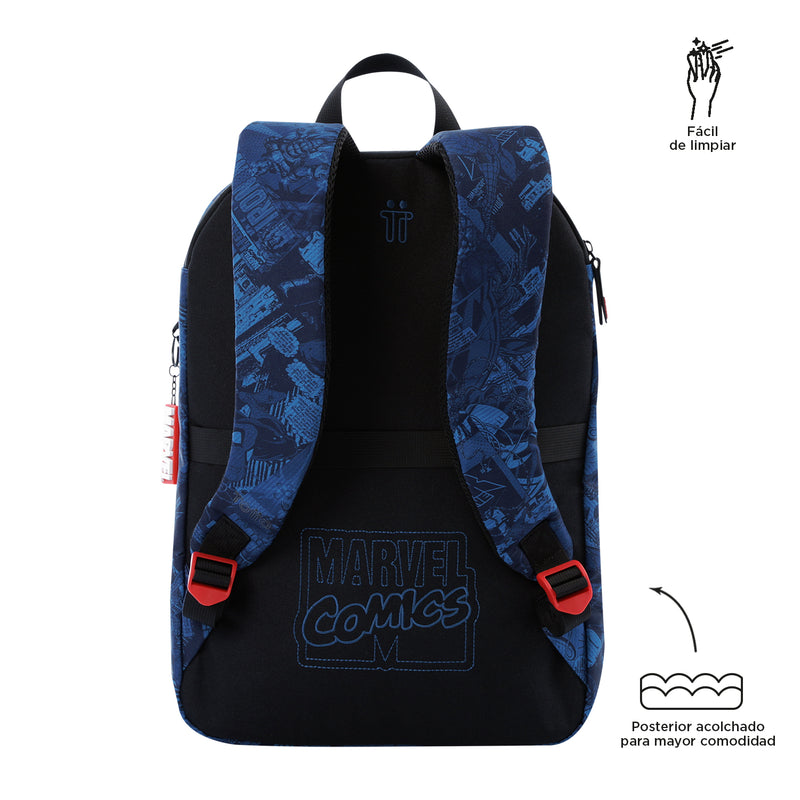 Morral para Hombre Marvel Blue Mediano Azul