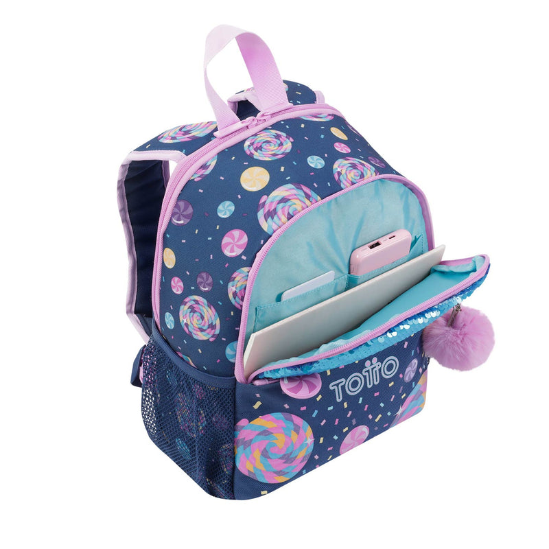 MORRAL SWEET CANDY - Color: Azul - Talla: S