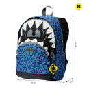 Morral para Niño Sharky Mediano Azul