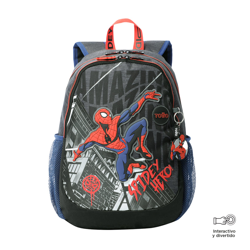 Morral para Niño Spiderman Amazing M Azul