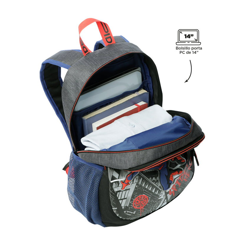 Morral para Niño Spiderman Amazing M Azul