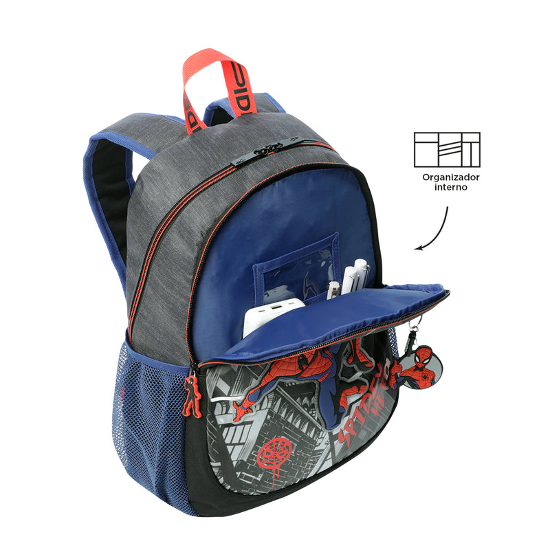 Morral para Niño Spiderman Amazing M Azul