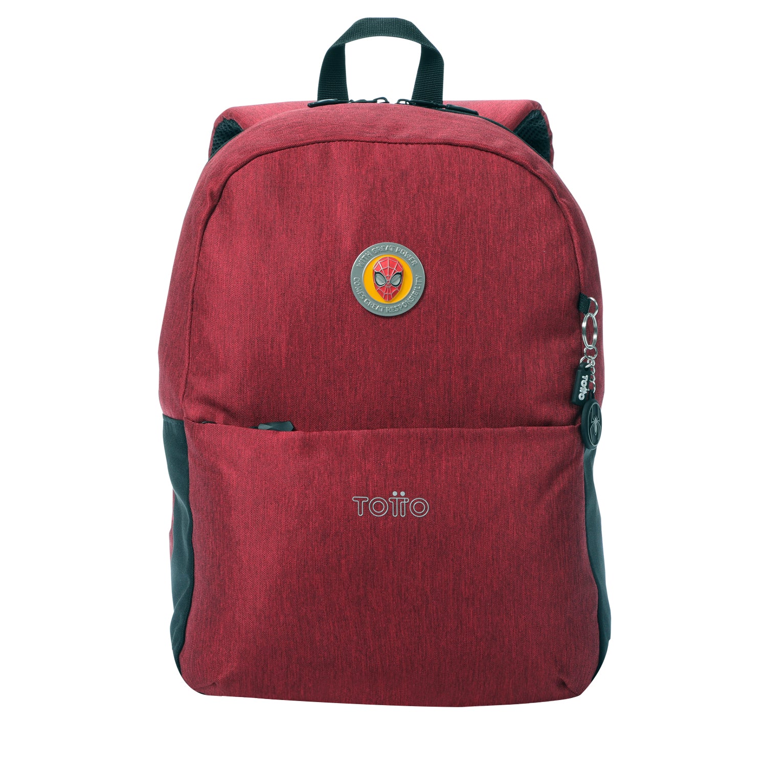 Morral Spiderman Red L Rojo