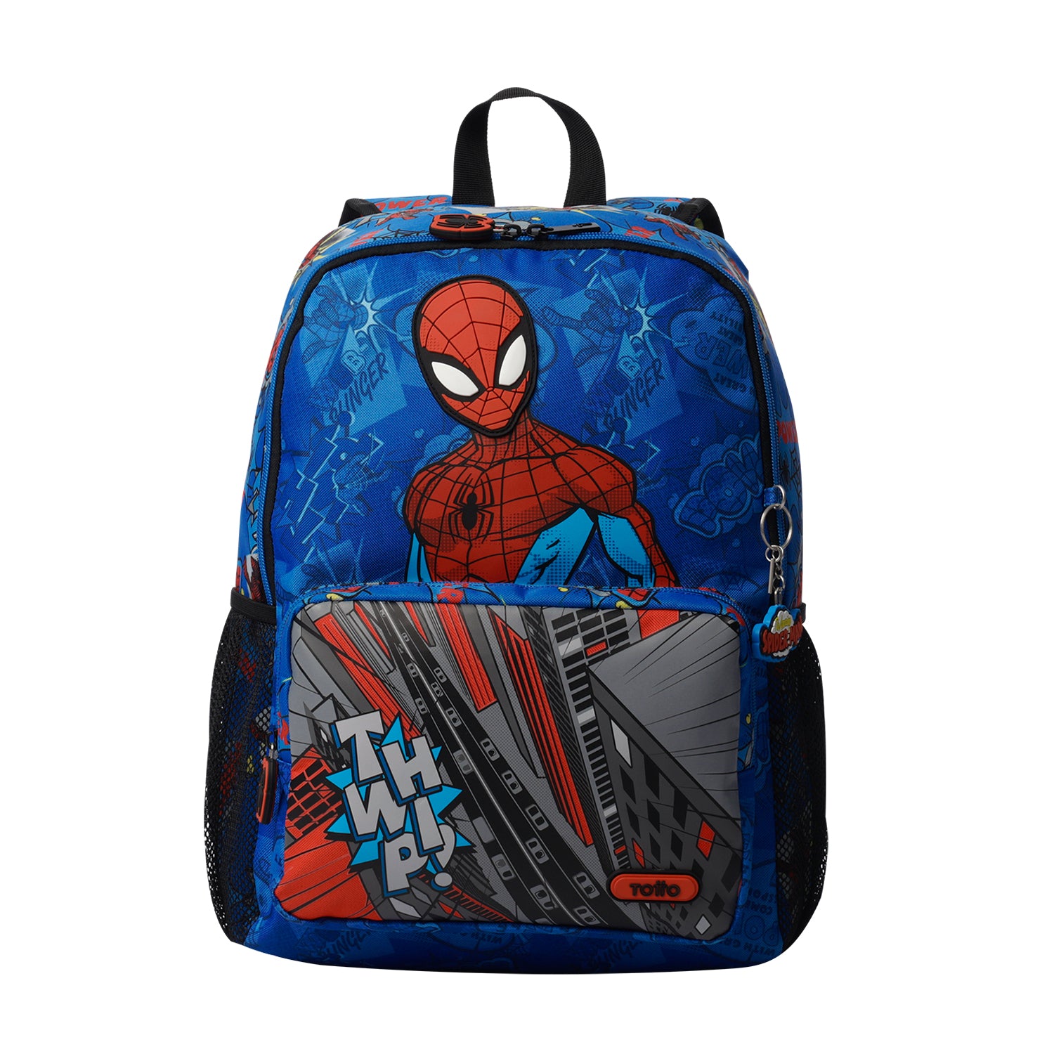 4 Sacchetti Regalo Per Festa A Tema Spider-Man | Carta FSC | Multicolore | 22x13x7 Cm | Ideali Per Bomboniere E Compleanni