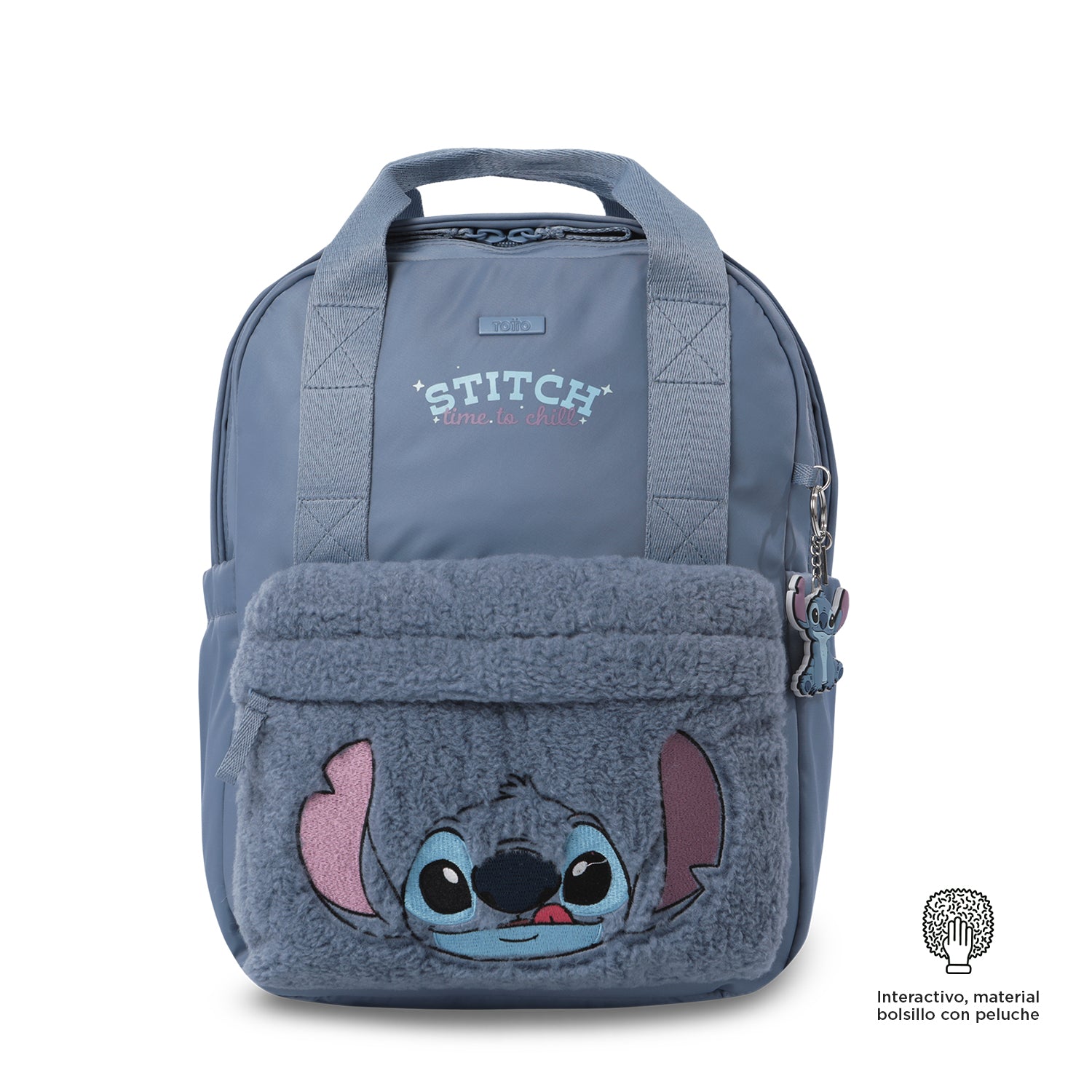 Morral para Mujer Stitch Time Pequeño color Azul