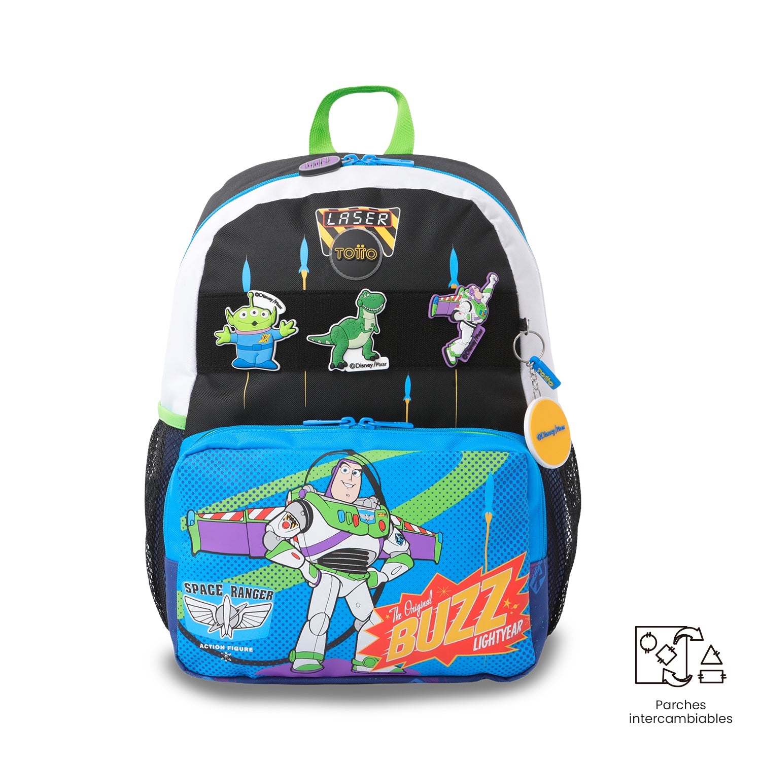 Morral para Niño Toy Story Buzz Mediano color Azul