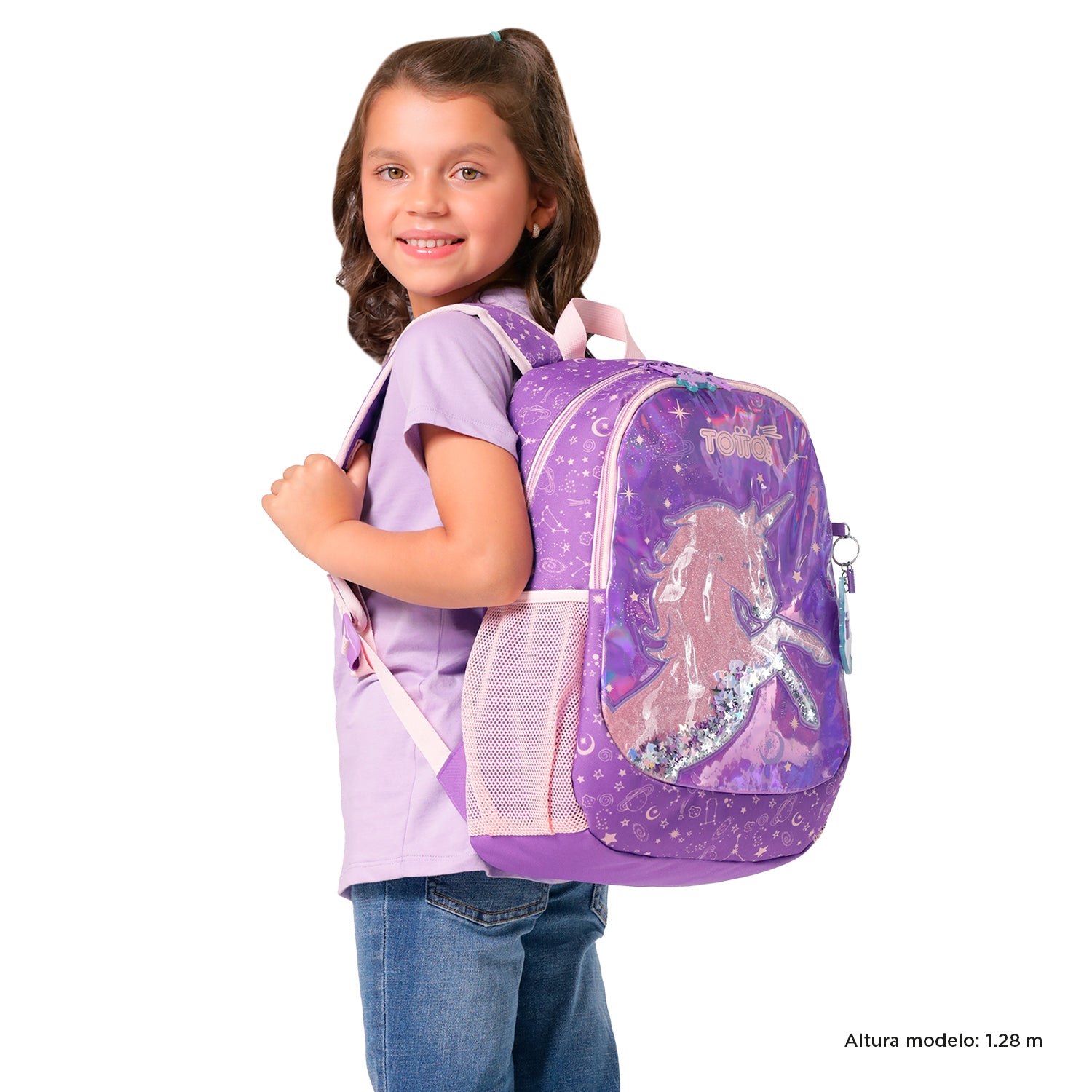 Morral para Niña Unispace M Morado