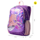 Morral para Niña Unispace Grande Morado