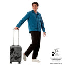 Maleta de Cabina 360 Mickey Melange 10 kilos Gris