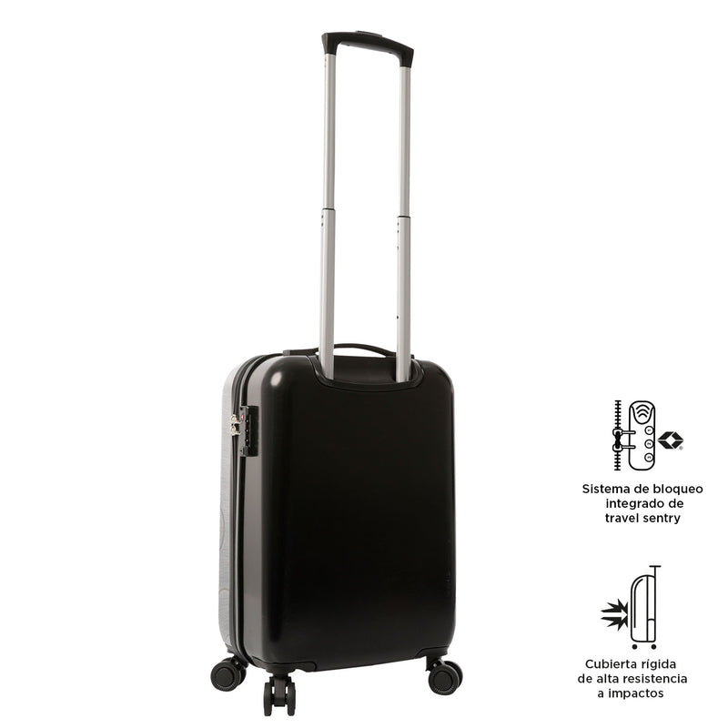 Maleta de Cabina 360 Mickey Melange 10 kilos Gris