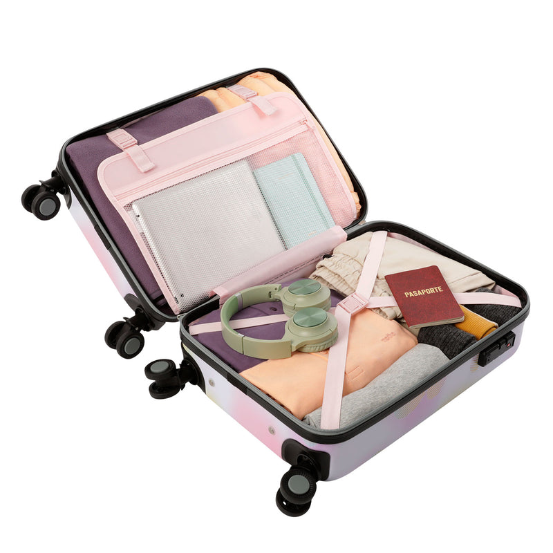 Maleta de Cabina 360 Minnie Sense Scapes 10 kilos Rosada