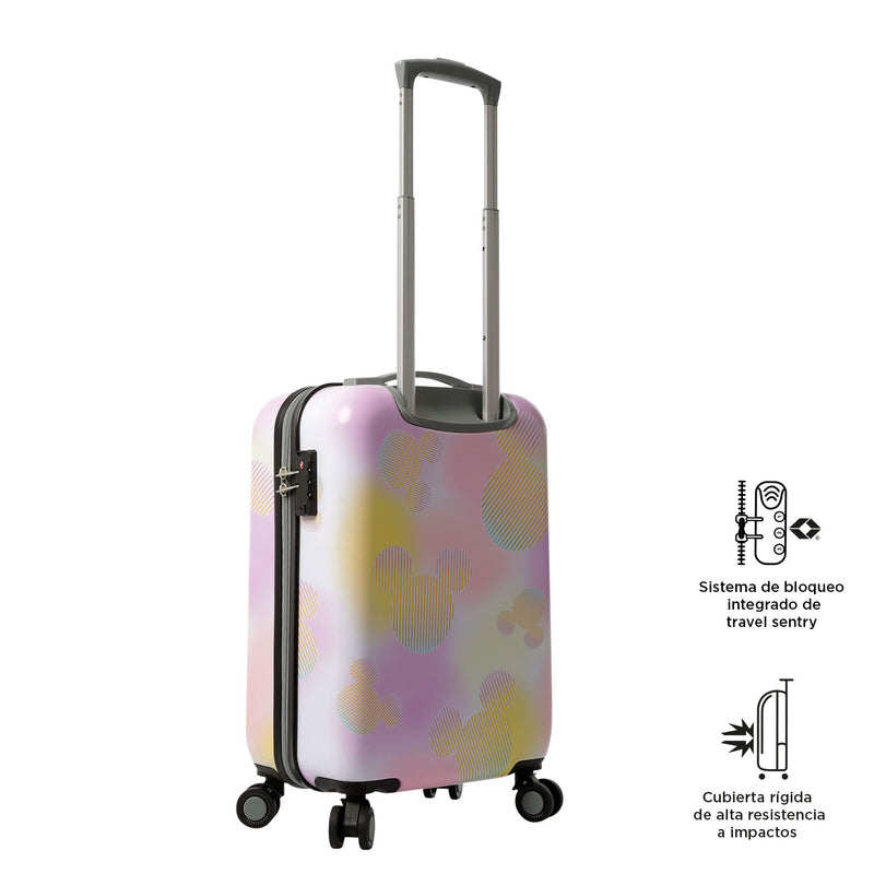 Maleta de Cabina 360 Minnie Sense Scapes 10 kilos Rosada