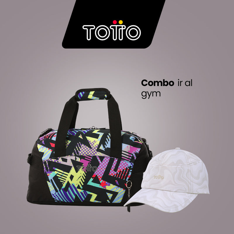 Combo Ir al Gym: morral deportivo + gorra