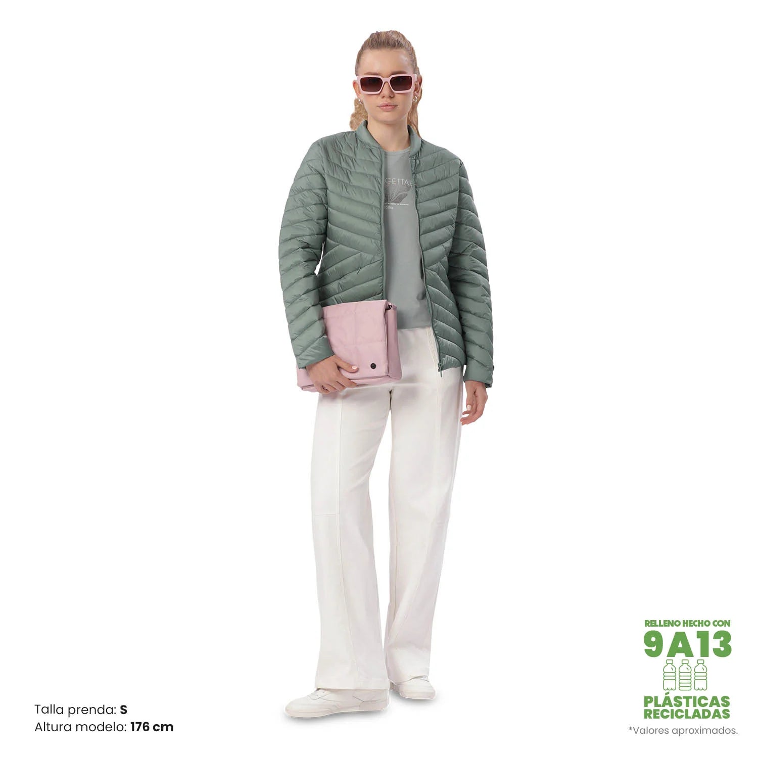 Chaqueta para Mujer Acolchada Owens 2.0 Verde