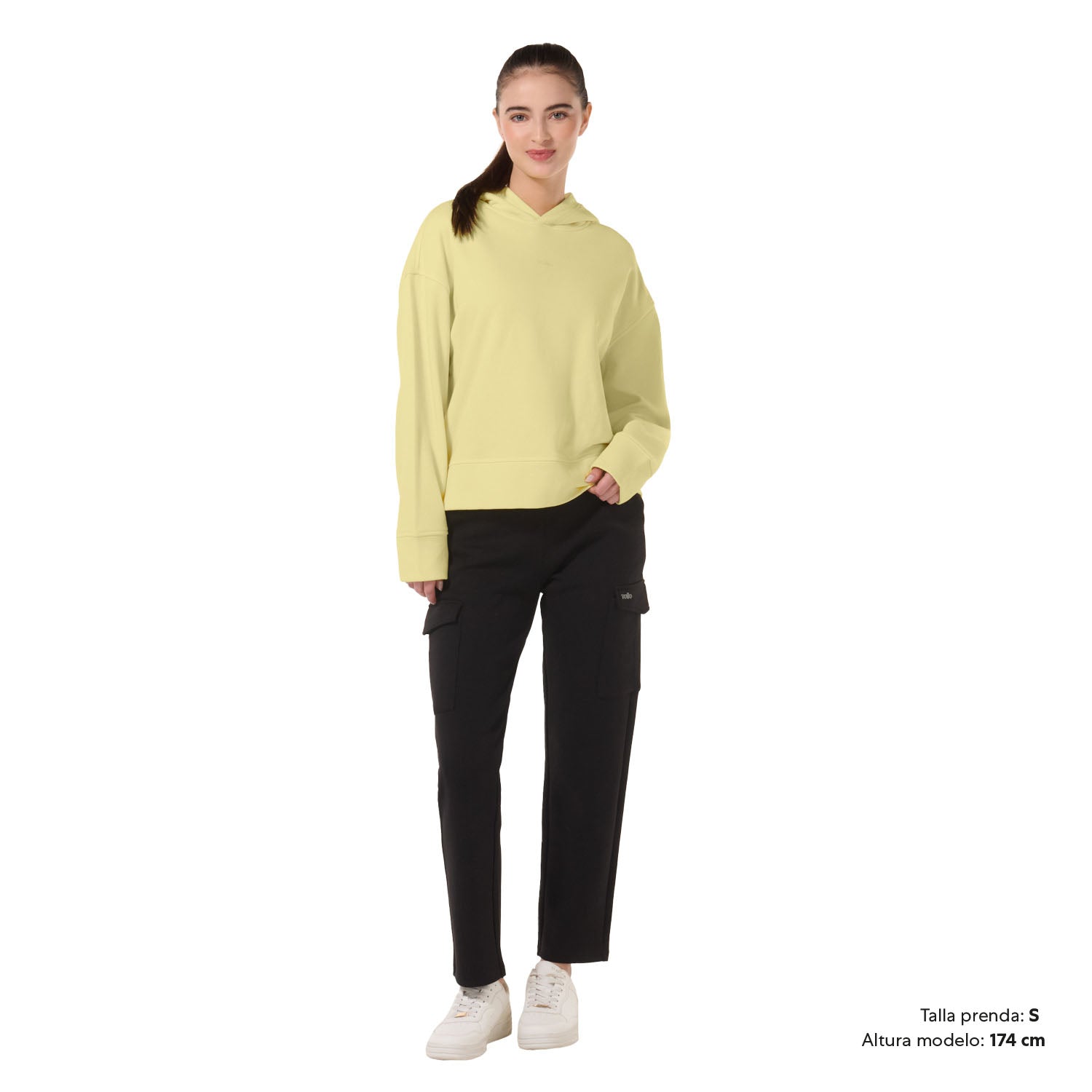 Buzo Deportivo para Mujer Zinnia S Amarillo