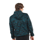 Chaqueta para hombre mosculer print azul