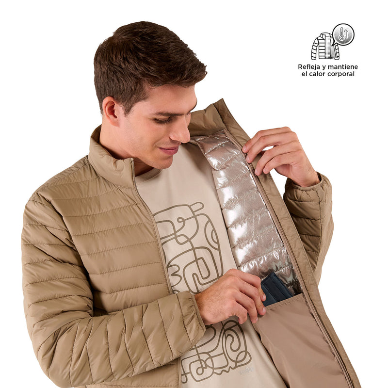 Chaqueta para Hombre Termolight Beige