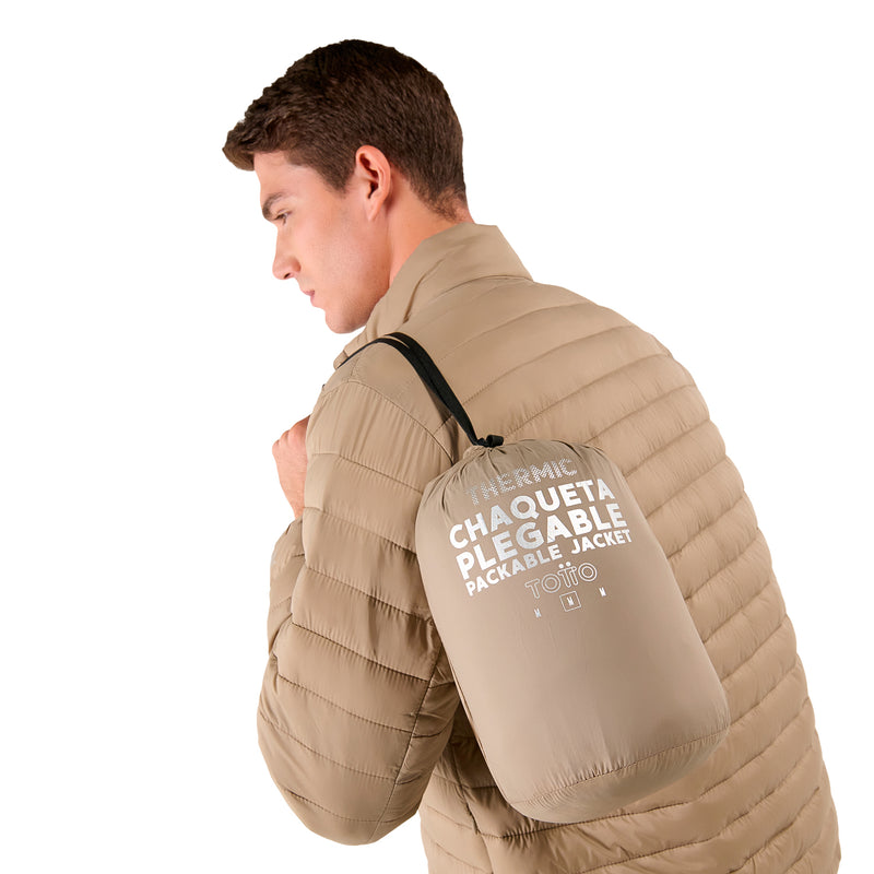 Chaqueta para Hombre Termolight Beige