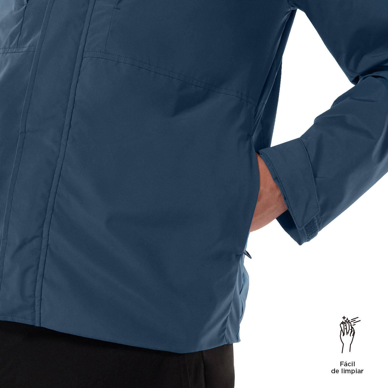 Chaqueta Rompevientos para Hombre Oriolli S Azul – Totto Panamá